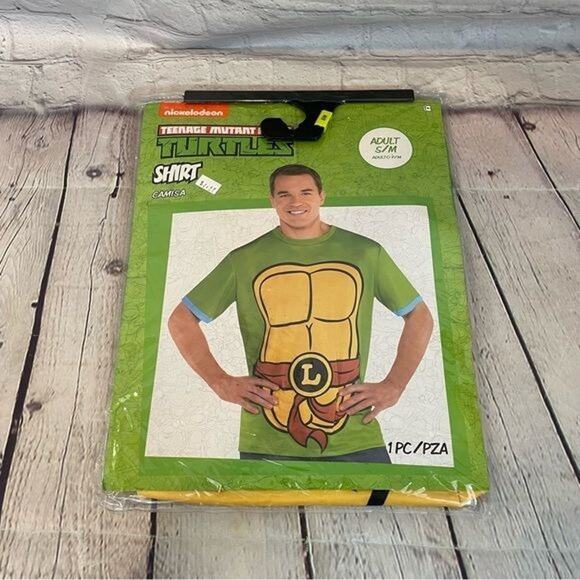 Nickelodeon Ninja Turtle Adult Costume Shirt - Picture 1 of 4